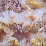 アサリのうまみたっぷり！　　「白菜と豚肉の煮物」　